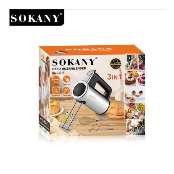 🧁 خلاط يدوي 3 في 1 من SOKANY – Image 7