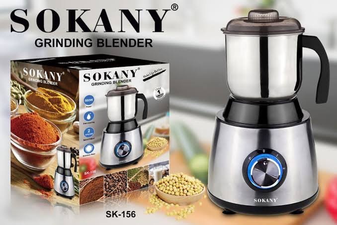 ☕✨ مطحنة القهوة SOKANY SK-156 – رفيقة عشاق القهوة الطازجة!