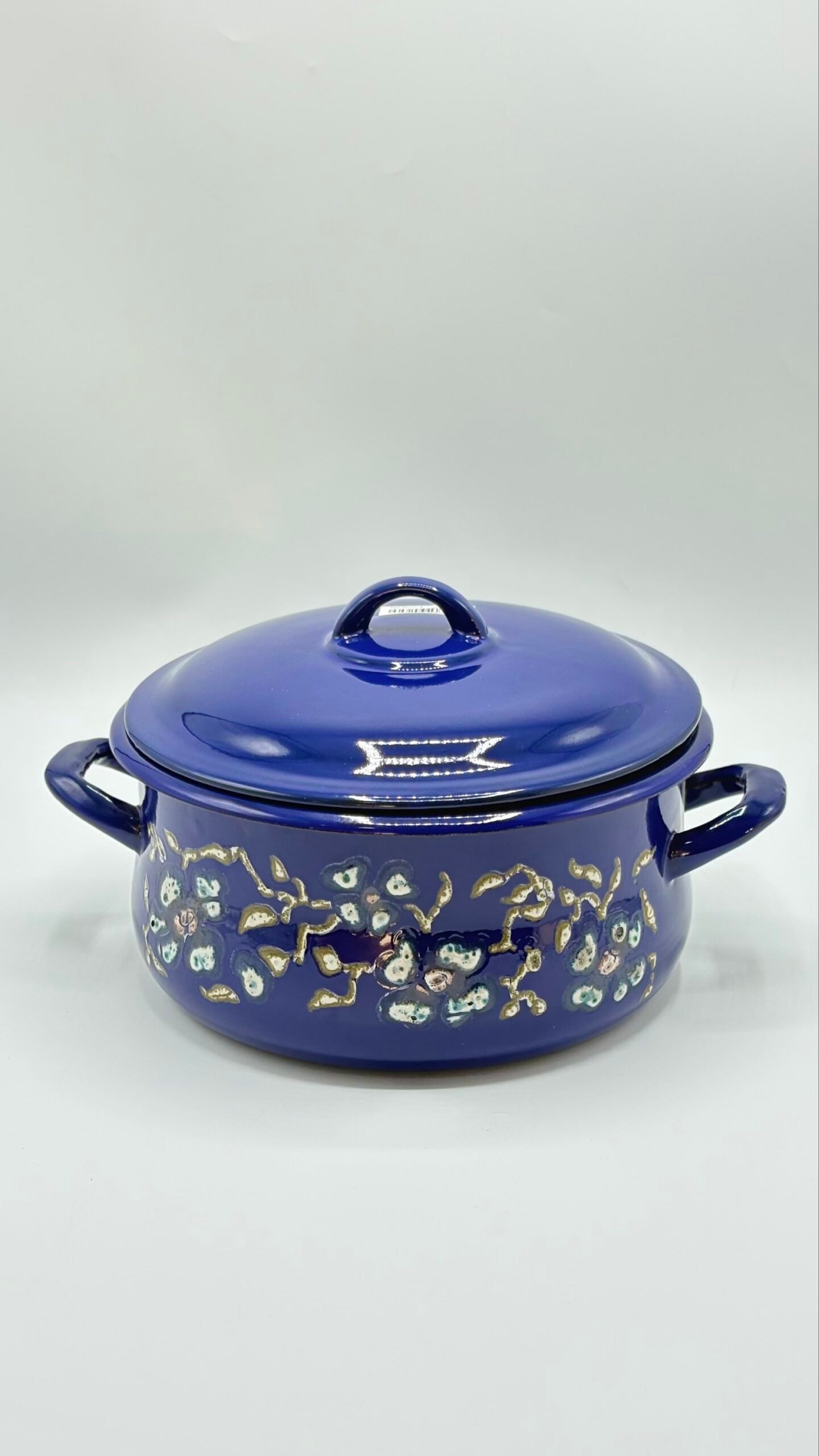 🍲 قدر Emaillé الملون – أناقة الأصالة وجودة التحمل💚💙 – Image 6