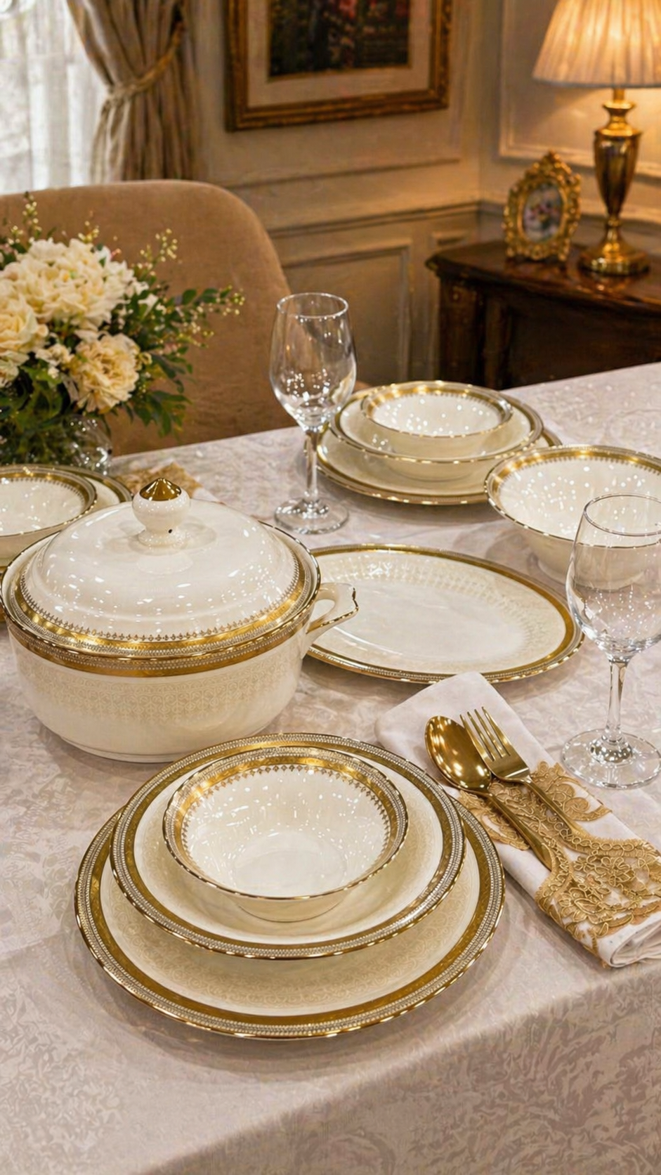 طقم طاولة27قطعة – Image 3